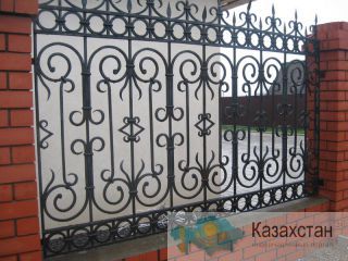 Закажите кованый забор до 28 февраля - эскиз от дизайн-студии Бесплатно! Караганда