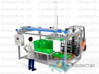 Робот-депаллетайзер Астана и Акмолинская область