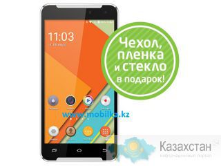 Продам недорогой 5.5” дюймовый 4-х ядерный селфифон с 2 сим картами и фронтальной камерой 5.0Мп, ID2205M Алматы и Алматинская область