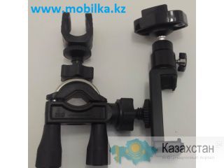Продам универсальное крепление 3 в 1 на руль велосипеда для экшн камеры, смартфона и фонарика Алматы и Алматинская область