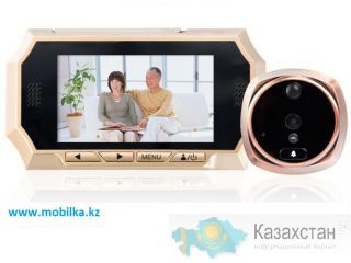 Продам дверной видеоглазок / видеозвонок с датчиком движения и микрофоном, ID5120 Алматы и Алматинская область