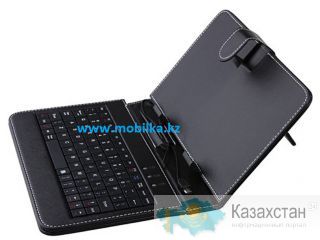 Продам универсальный чехол с клавиатурой для 9” дюймового планшета (MicroUSB) Алматы и Алматинская область