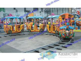 R-KIDS: Электрический поезд аттракцион для парков и торговых центров. KAP-011 Астана