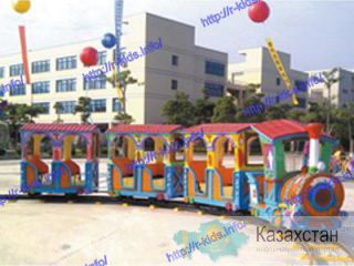 R-KIDS: Электрический поезд аттракцион для парков и торговых центров. KAP-012 Астана