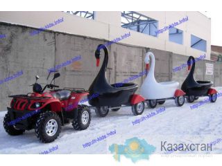 R-KIDS: Веселый детский аттракцион безрельсовый поезд. KAP-106 Астана