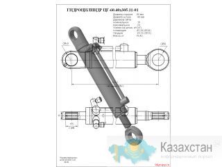 Гидроцилиндр грейфера цг-60х40х305.11 ек-18-40 Астана и Акмолинская область