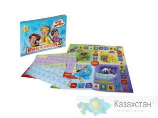 Настольная игра викторина развивающая Кто умнее 46808 Алматы и Алматинская область