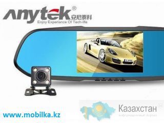 Продам Автомобильный видеорегистратор зеркало с выносной камерой Anytek X7 Алматы и Алматинская область