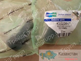 K1022647 болт шестигранный (bolt, hex socket) Астана и Акмолинская область