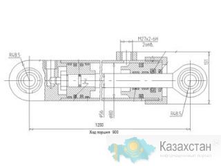 Гидроцилиндр цг-80.56x900.11 ЭО-2626, ЭО-2621В-3, ТО-49 Астана и Акмолинская область