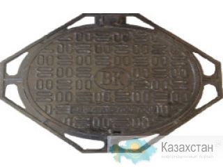 Люк из высокопрочного чугуна А15, ВК, ГТС, Қазақтелеком. Алматы