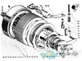 Барабан ведомый 66-02.02.703-1 фрикциона БМ-205.02.02.200 Астана и Акмолинская область