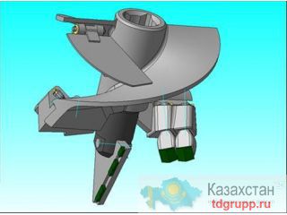 Бур БЛ-500 мм. БК-01203.50.000 под квадрат 62 мм для БКМ Астана и Акмолинская область