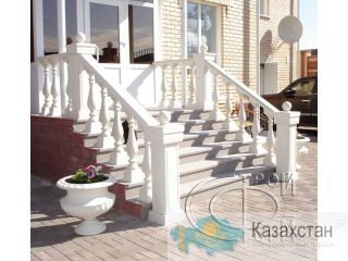 Балюстрада, фонтаны, цветники, скульптуры(ЛЕВ, орел), МАФ и др. Астана и Акмолинская область