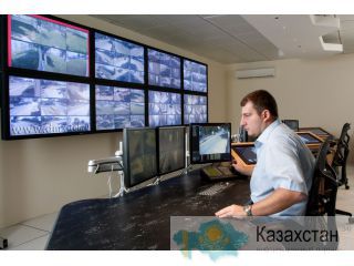 Установка видеонаблюдения, охранной и пожарной сигнализации Алматы