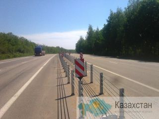 Тросовое дорожное ограждение (ТДО) Павлодарская область