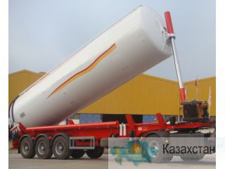 Полуприцеп зерновоз с подъемным механизмом GuteWolf (самосвальная выгрузка). Москва