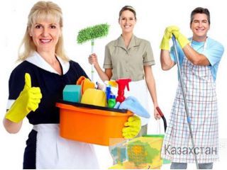 Уборка квартир, домов, офисов, любых помещений. Клининг. Алматы