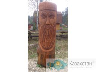 Скульптура из дерева Миасс