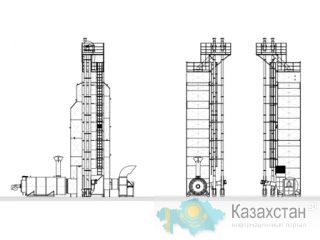 Зерносушилка шахтная RIR-20С газ, прямой нагрев Советск