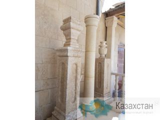 Колонны и пилястры из травертина Алматы и Алматинская область