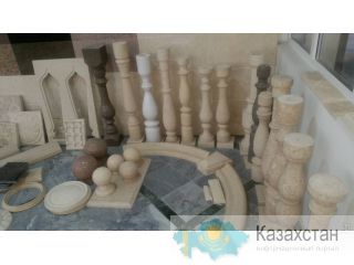 Декоративные изделия из травертина Алматы и Алматинская область