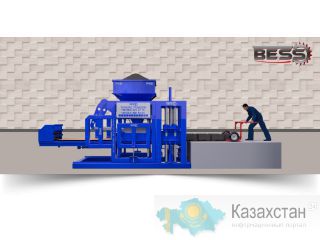 Станок для изготовление стеновых блоков с полуавтоматической системой Москва