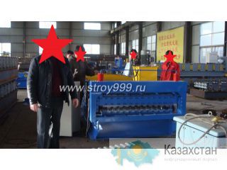 Двухъярусная линия для производства профнастила С10 и С21 из Китая Другое месторасположение