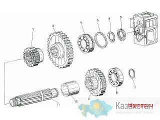 Шестерня У35.615-01.352-01 (У35.605-00.536) Z=33 ГМП Астана и Акмолинская область