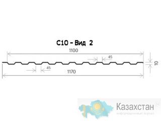Оборудование для производства профнастила С10 Китай