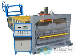 Двухъярусная линия для производства профнастилов C10 и С21 Китай