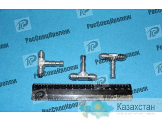 Тройники ввертные под резиновое уплотнение для соединений трубопроводов по наружному конусу ГОСТ 20199-74 Алматы и Алматинская область
