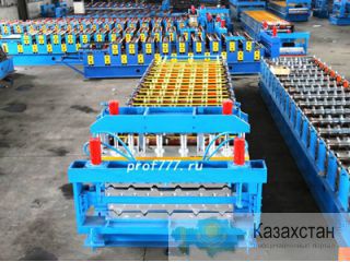 Профилегибочное оборудование для производства двухъярусных профнастилов Китай