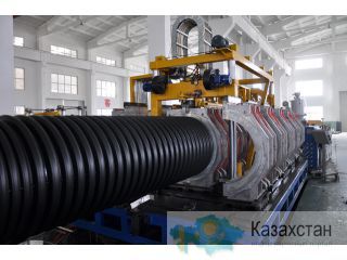 SBG-800-1200линия для производства двухслойной гофрированной трубы(большая скорость) Циндао