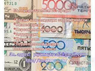 Получить кредит без залога или проверки кредита Уральск