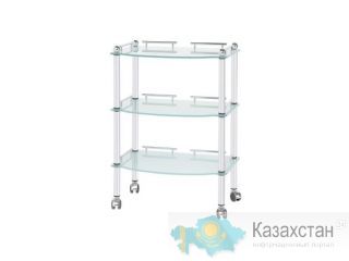 Стол-тележка "ST-3", стеклянный Алматы и Алматинская область