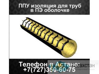 Труба ППУ, ППУ-ПЭ, ППУ-ОЦ, ГОСТ 30732-2006 Казахстан