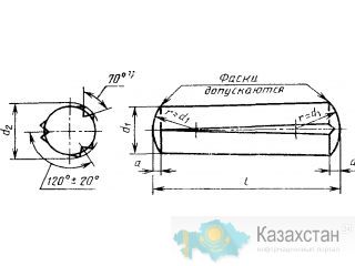 Штифт ГОСТ 10773-10774 Алматы и Алматинская область