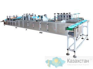 Линия производства одноразовых шапочек для врачей. Харбин