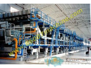 Гофрокартон из старых газет. Линия производства. Харбин