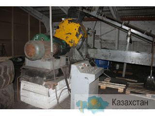 Линия  по переработке б/у шин Астана