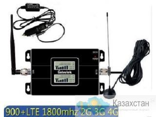 Автомобильный усилитель сигнала сотовой связи 900 mhz + 1800 mhz + 2,3 Алматы и Алматинская область