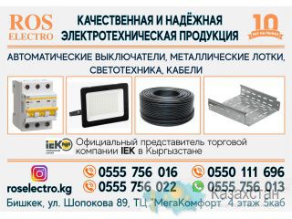 Мы поможем сэкономить ваши деньги на электрооборудовании Бишкек
