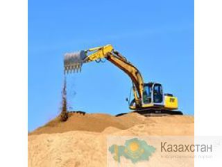 Продажа и доставка строительного песка. Нур-Султан