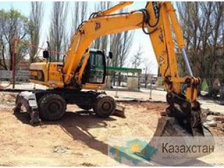Услуги, аренда, заказ колесного экскаватора Нур-Султан