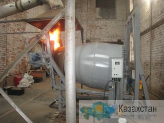 Печь металлургическая роторно-наклонная 0,3 - 7 тн Астана