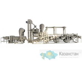 Линия для шелушения и сепарации семян подсолнечника TFKH1500, 1000кг/ч г. Далянь, КНР