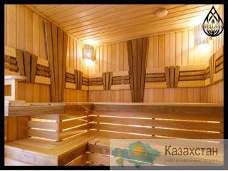 Основное освещение в сауне Алматы и Алматинская область