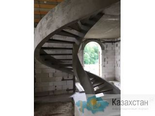 Изготовление заливка бетонных лестниц Атырау(Атырауская область)
