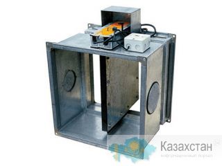 Клапана противопожарные с  электроприводом, КЛОП-1, КЛОП-2 Алматы